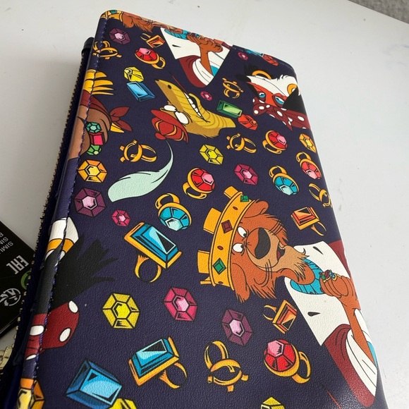 Loungefly Disney Robin Hood Character Wallet - Navy and Multicolor - Picture 3 of 4